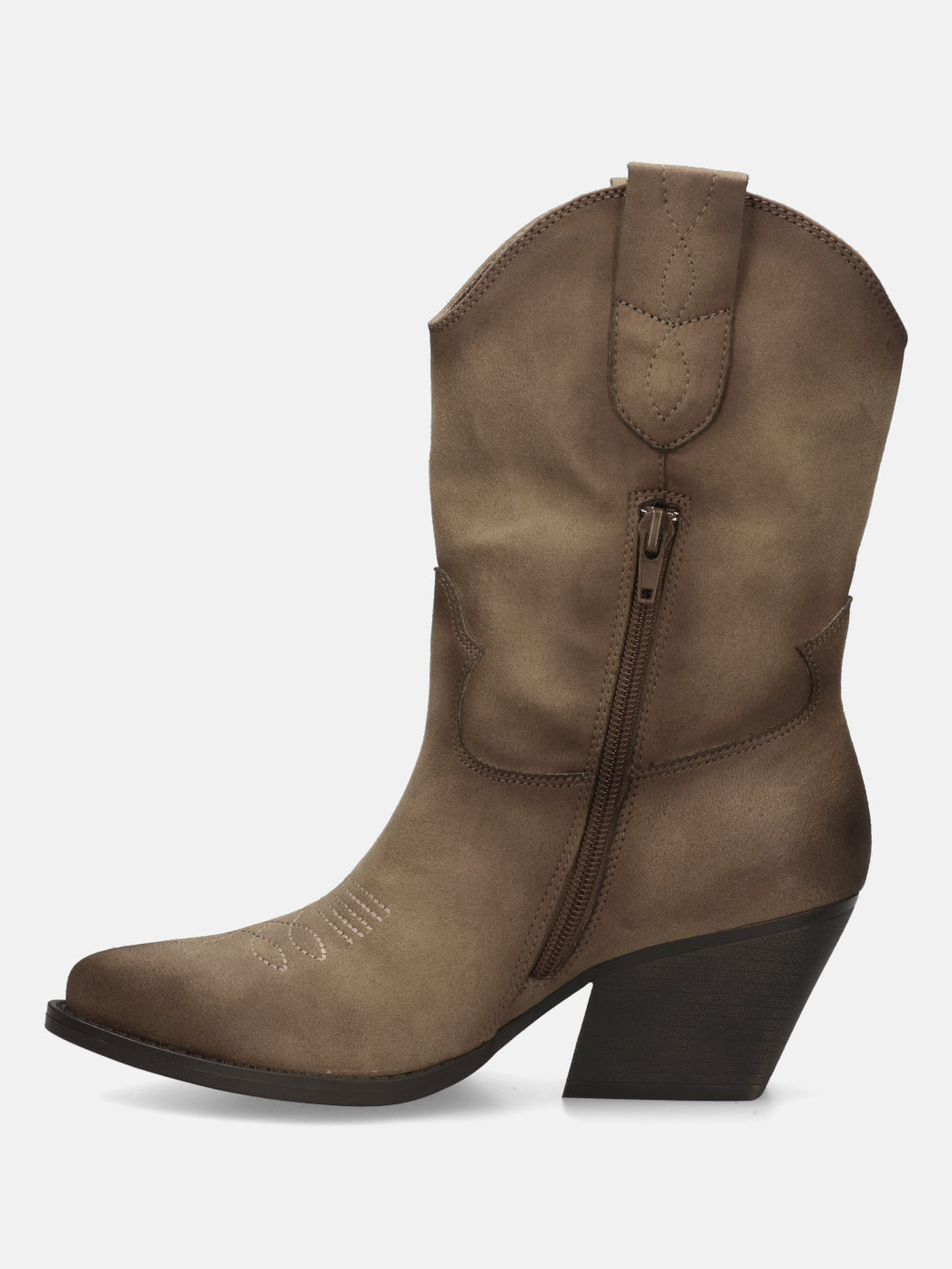 Messina Taupe Cow boy Boots
