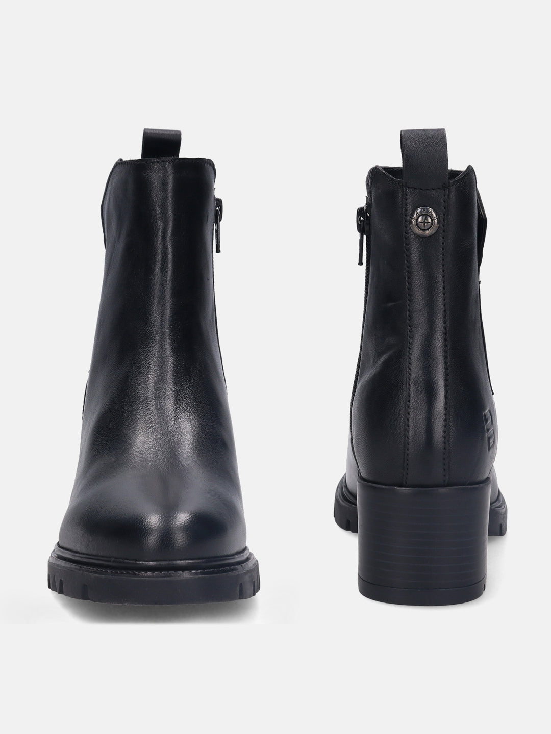 Yamila Black Ankle Boots - BAGATT
