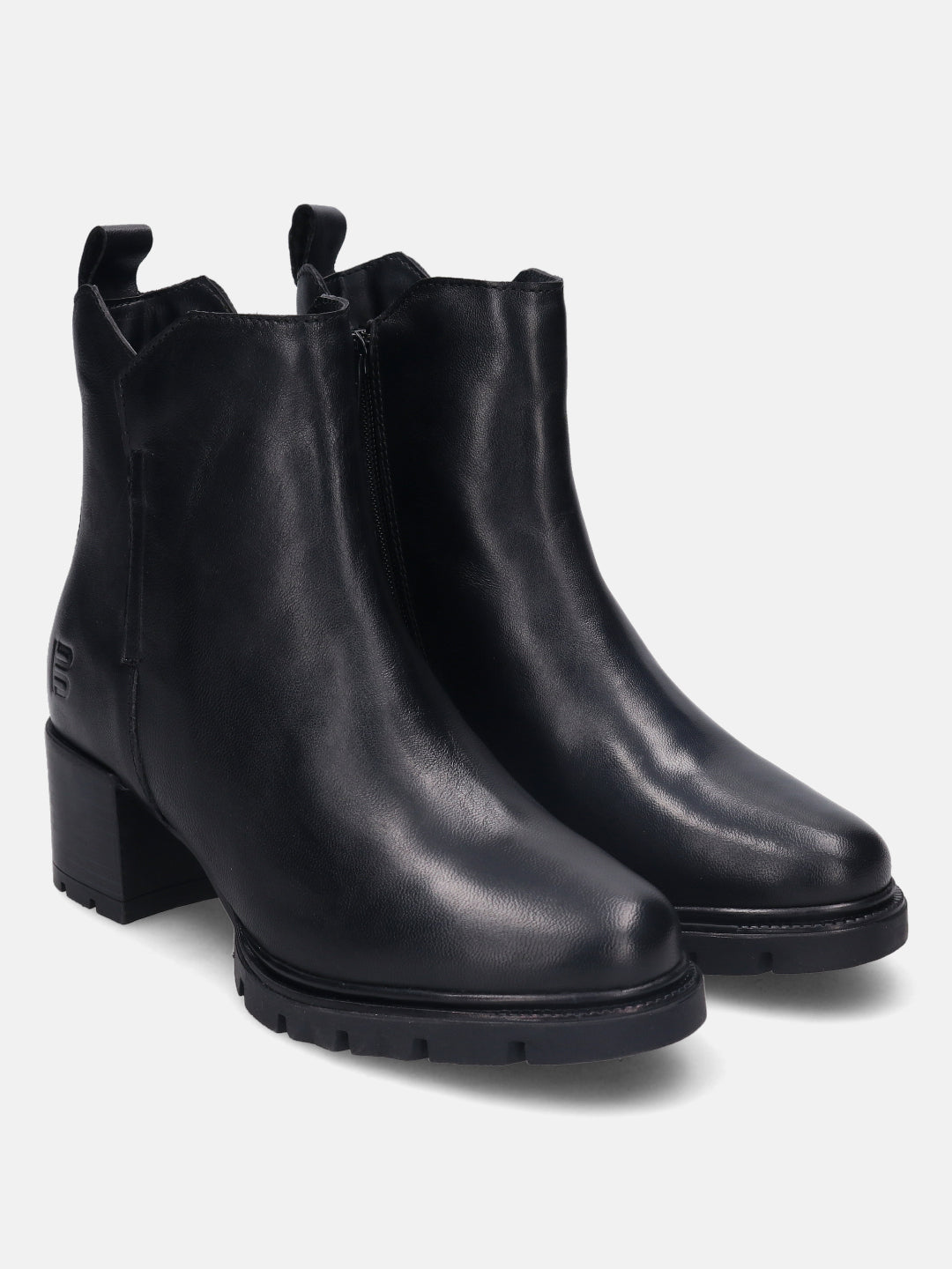 Yamila Black Ankle Boots - BAGATT