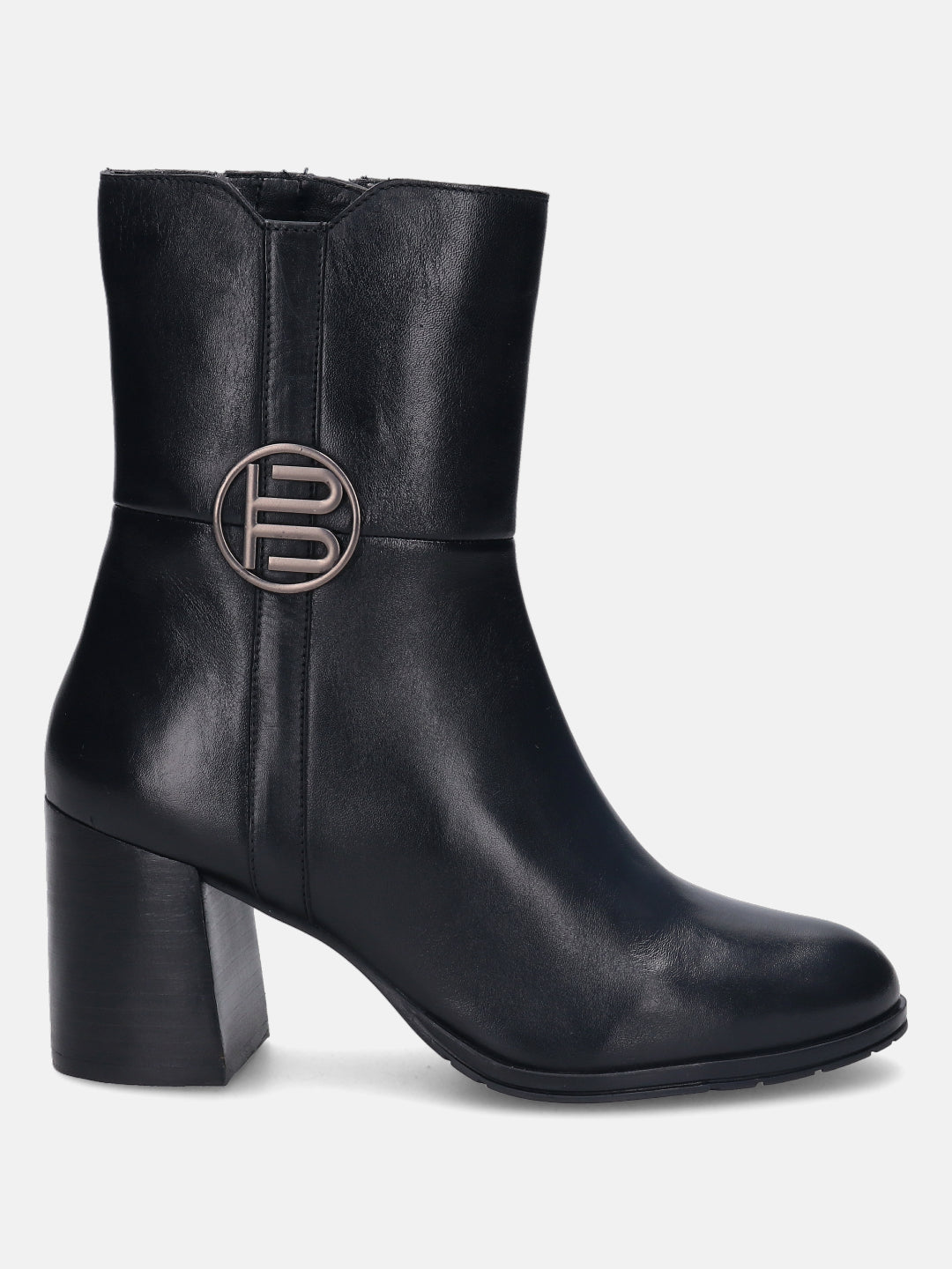 Ayumi Evo Black Ankle Boots - BAGATT