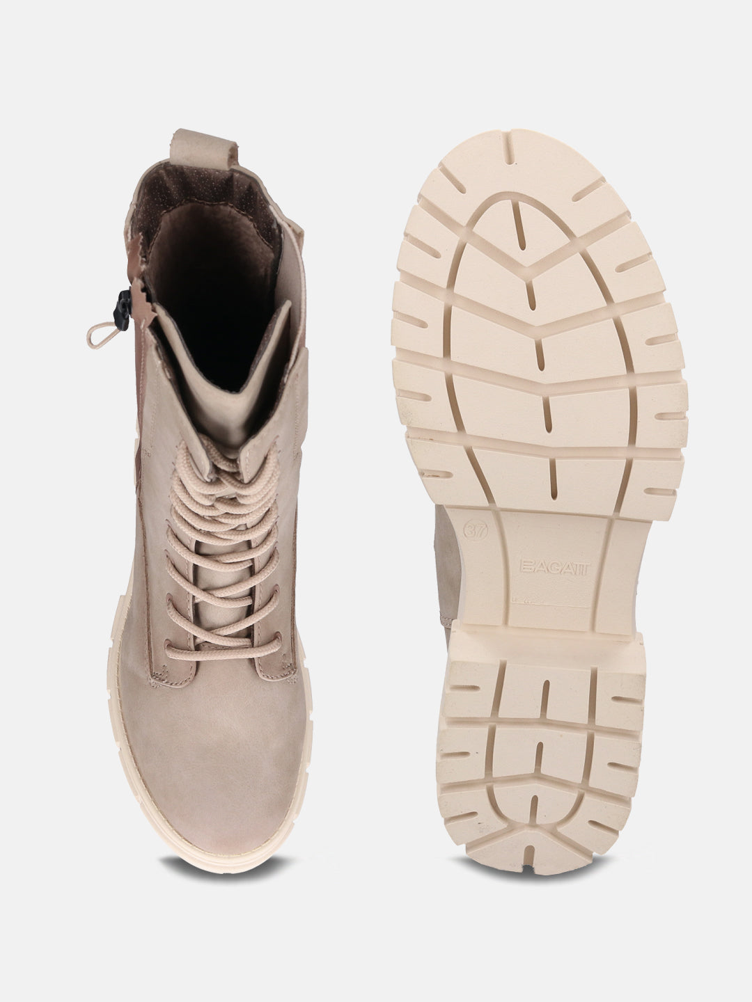 Tonic Beige Ankle Boots - BAGATT