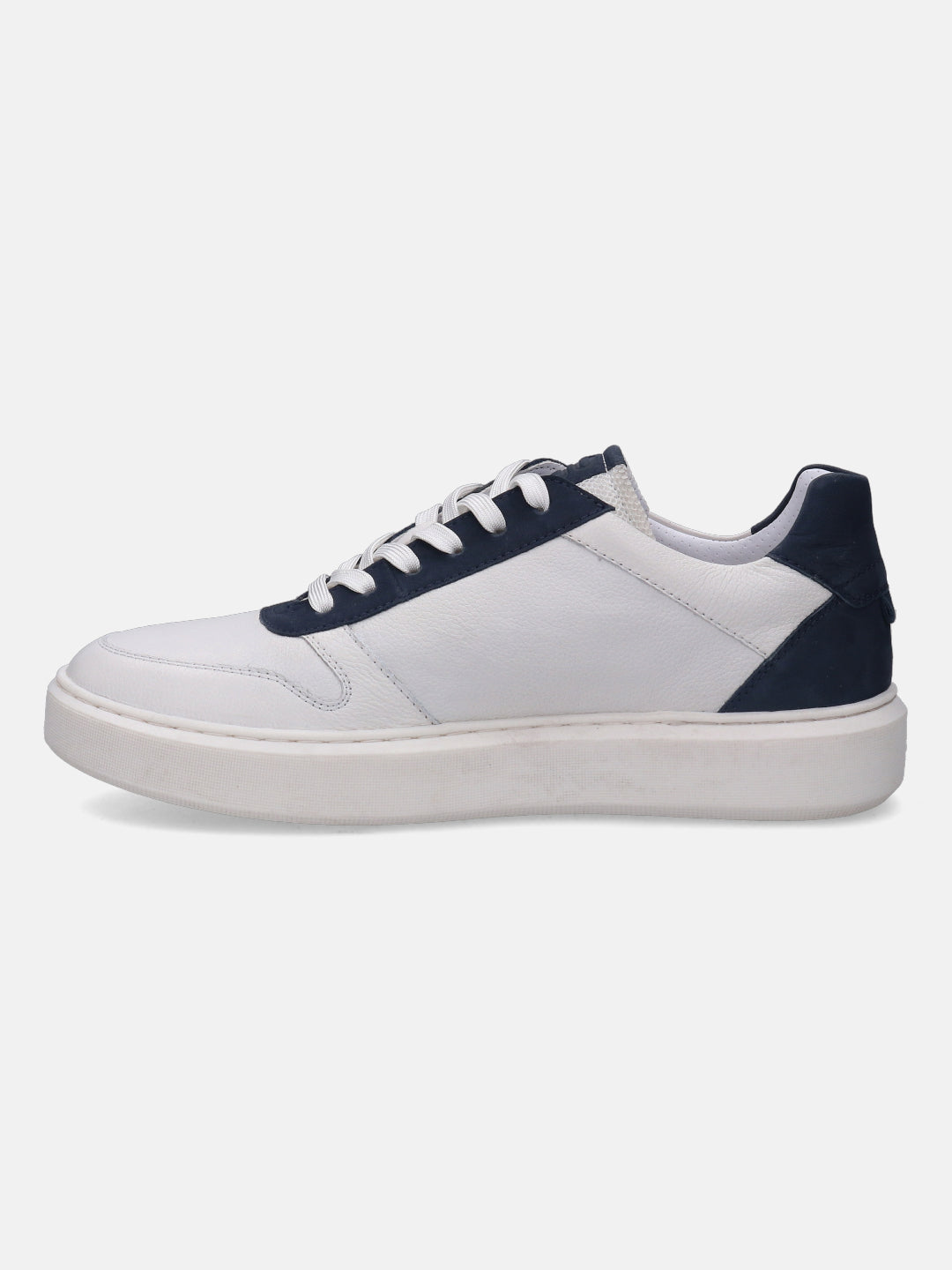 Gina White & Dark Blue Sneakers - BAGATT